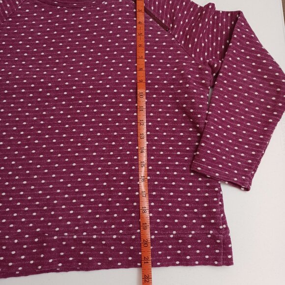Women's Liz Claiborne Petite Size PXL Poka Dot Sweater - Picture 6 of 7